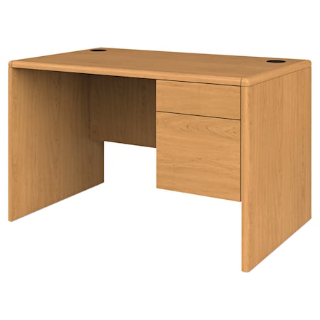 Hon Pedestal Desk Single 3/4 Right Pedestal Desk, 30 in D X 29-1/2 in H, 48" W X H107885R.CC